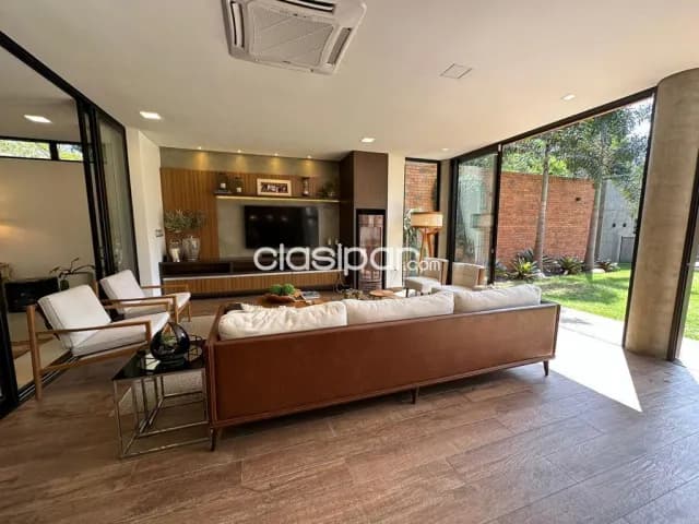 Prox. Aerop, ñuguasu, a 5min Asunción: En bo privado, 4 dormit, amplia recepción, jardín, foto 4