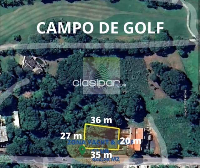 Lambare zona yacht & golf club terreno 822,50 m2, foto 4