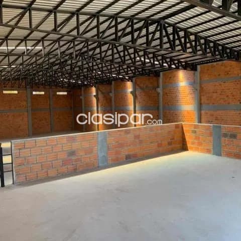 Luque, sanber: 900 m2, deposito + oficina + parking, construcción superior, 30.000.000 gs, foto 4