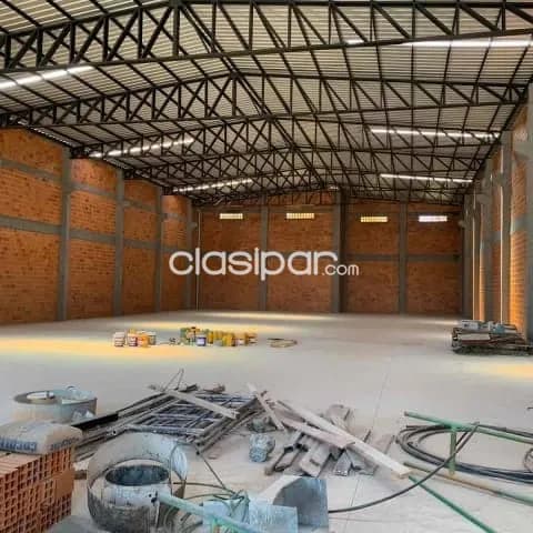 Luque, sanber: 900 m2, deposito + oficina + parking, construcción superior, 30.000.000 gs, foto 5