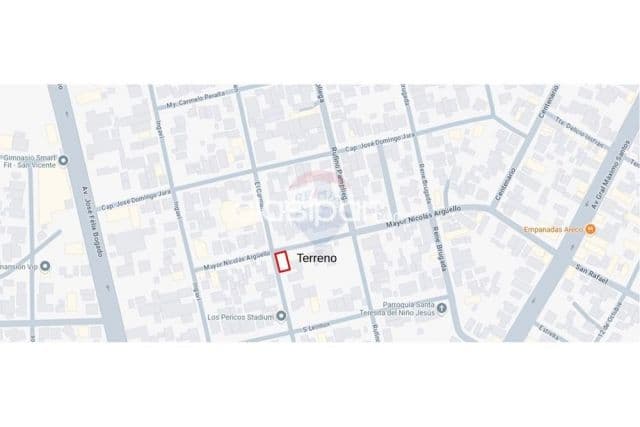 Terreno de 448 m2 en esquina ideal p/duplex c/casa en buen estado en san vicente