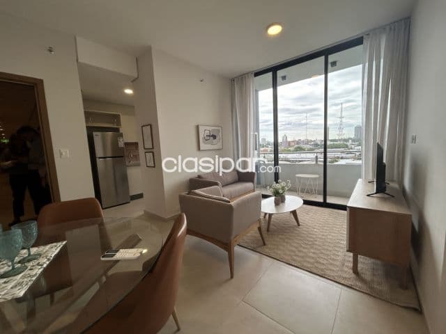departamento amoblado de 1 dormitorio en Edificio Laguna Club