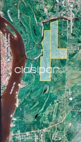 Chacoí, prox. Puente, s/ asfalto: Maravillosas 182 has, p/ desarrollos inmobiliarios