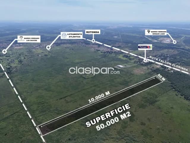 En venta 5 hectareas en chaco´i id 30402, foto 2