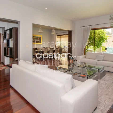 Condonimio la escondida, ycua satí: Elegante residencia, 4 suites, jardín, piscina, foto 3