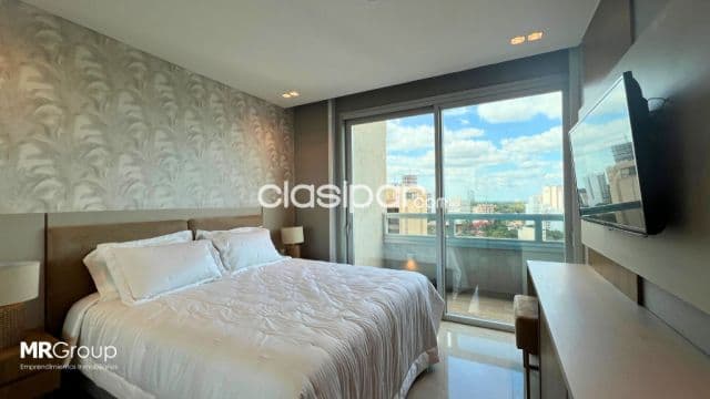Departamento amoblado 1 habitación en suite con vistas panorámicas – en edificio premium