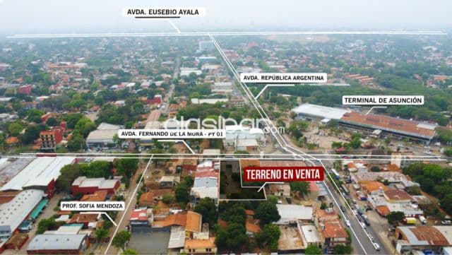 terreno zona terminal de omnibus
