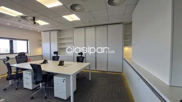 Edif. Torres de las americas, vendo / alquilo: Elegante oficina amoblada, 216m2 + equipam, foto 2