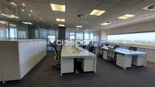 Edif. Torres de las americas, vendo / alquilo: Elegante oficina amoblada, 216m2 + equipam, foto 3