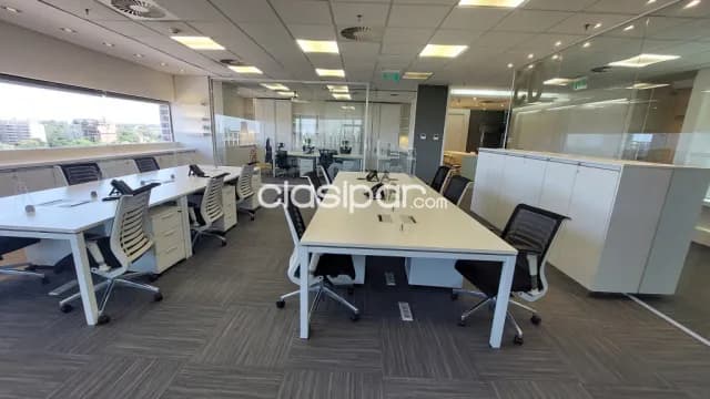 Edif. Torres de las americas, vendo / alquilo: Elegante oficina amoblada, 216m2 + equipam, foto 4