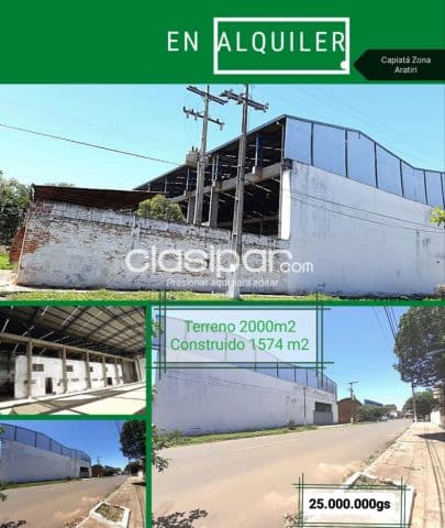 depósito en Capiata - Zona Aratirí — foto principal