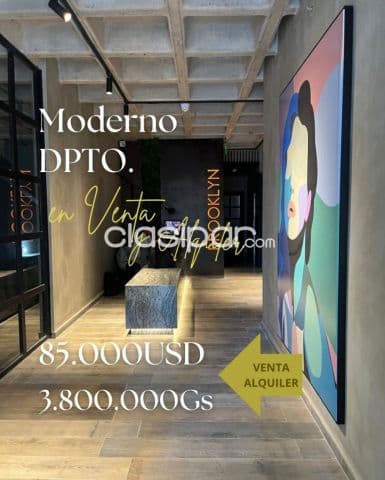 Departamento moderno en edificio a estrenar en venta o alquiler