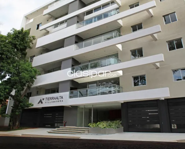 Ed. Tierra alta, Villa Morra: Alquilo 2 dormit, amplia recepción, piscina, quincho, seguri, foto 2