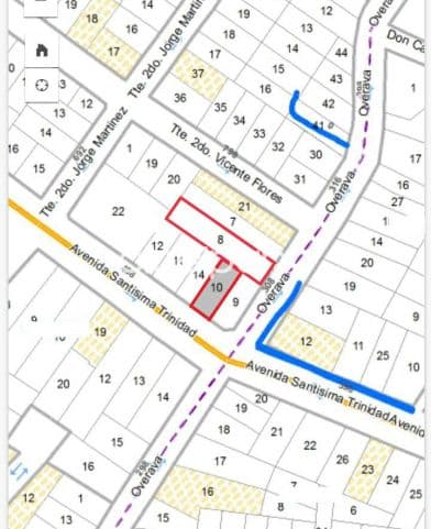 VENDO!.2 terrenos sobre av. Stma Trinidad y Overava
