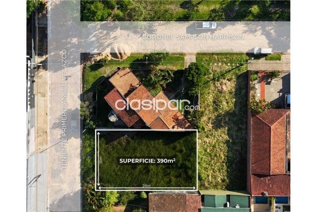 Terreno excepcional de 390 en barrio san jorge a pocas cuadras de la avda sta teresa