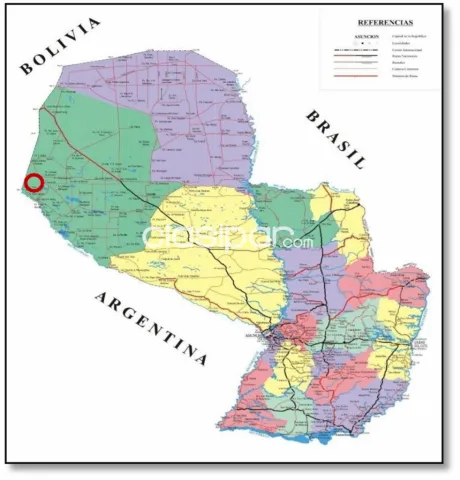 Campo de 7.454 há, en boquerón, cercano a la frontera con bolivia y argentina — foto 5