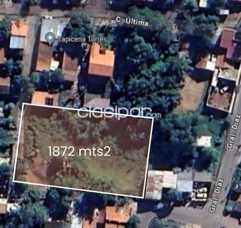 Amplio terreno en Luque - calle ultima casi general dias
