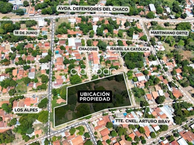Terreno de 7.890 m² en el corazón de Puerto Pabla, Lambaré — foto 1
