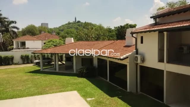 S/ rio paraguay, alquilo o vendo: Imponente residencia, 3.855 m2, 5 dormit, quincho, pisci, foto 3