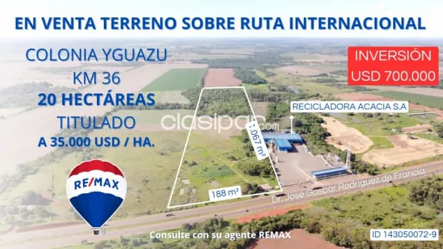 En venta propiedad de 20 ha colonia yguazu - alto parana — foto 3