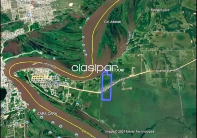 Alberdi, ñeembucú: 84 hectáreas, agro-ganaderas sobre rio paraguay, 1.050.000 usd, foto 2