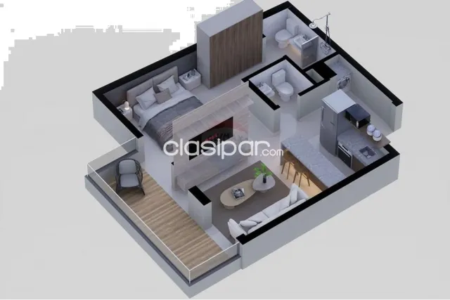 departamento en edificio R bulnes — foto 2