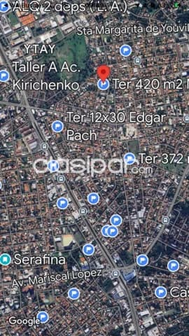 terreno 420 m2 , Bo Ytay, Sta María — foto 3