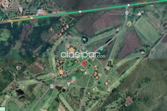 Terreno de 1035 m2 dentro del Carlos Franco Country y Golf Club de Arroyos y Esteros — foto 5