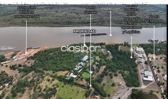 Casa amplia 4 hab.en suite frente al rio paraguay en Villa Elisa en condominio costa, foto 2