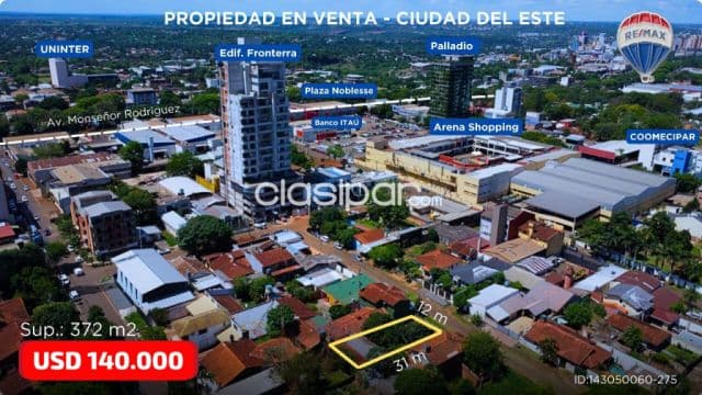 Terreno - Venta - Ciudad del Este Paraguay