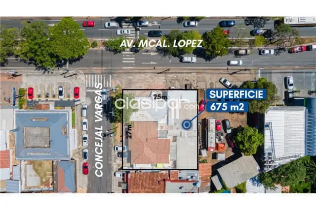 En venta amplio terreno en esquina sobre mcal lopez, foto 3