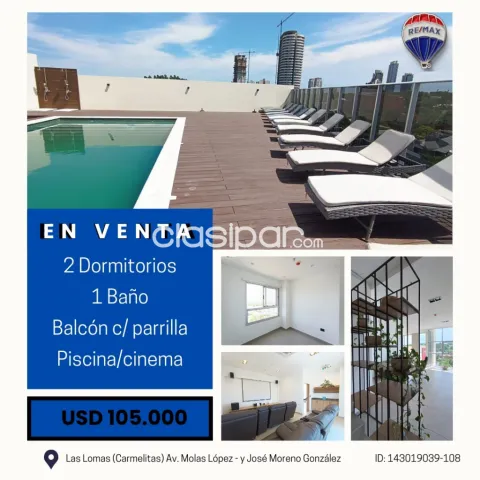 En venta departamento de dos dormitorios sobre molas lopez, foto 2