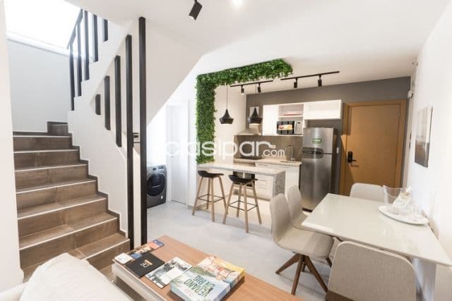 Cómodo departamento tipo duplex en piso 13!