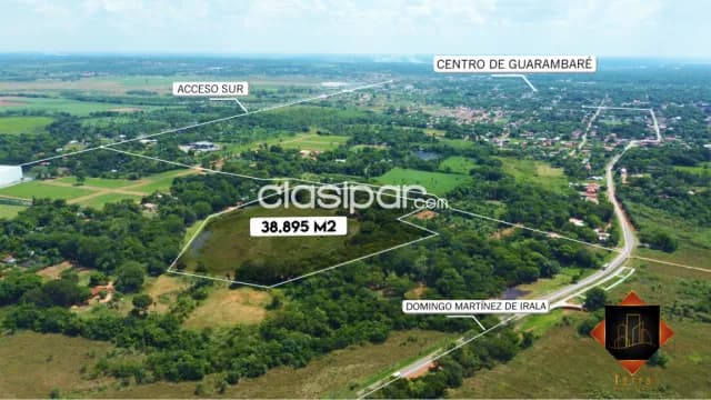 ¡venta de amplio terreno en guarambare! Para inversores, foto 4