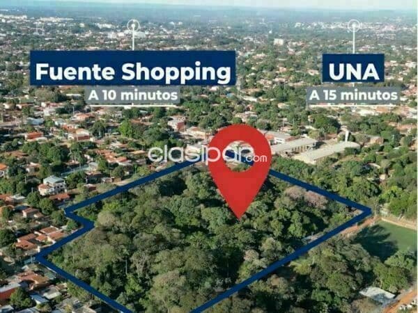 Oportunidad única: Terreno de 3 hectáreas en el epicentro de Fernando de la Mora – zona su