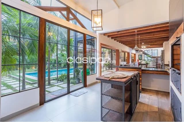 En venta moderna residencia con piscina, totalmente amoblada y equipada, en la ciudad vera, foto 3
