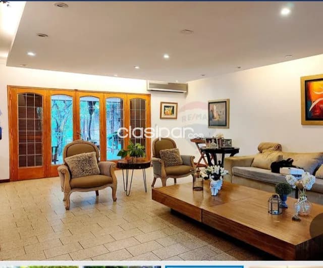 Amplia casa 5 hab.suite y 1 master en terreno 1500 m2 bo.mcal.estigarribia s/campos, foto 4