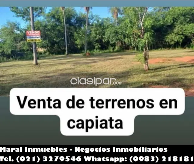 3 terrenos en capiata - zona sede social de la cooperativa capiata, foto 2