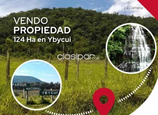 Paraguari, ybytymi: Inigualables 124 has, p/ explotación turística ecológica, manantiales, foto 5