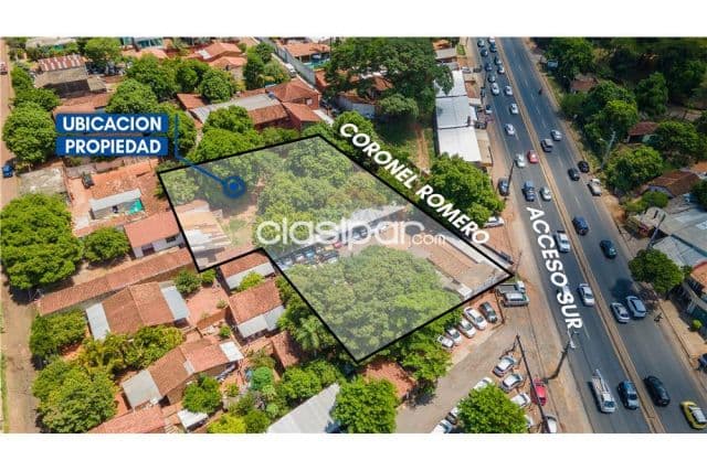 2311 m2 casi ñemy - acceso sur — foto 1