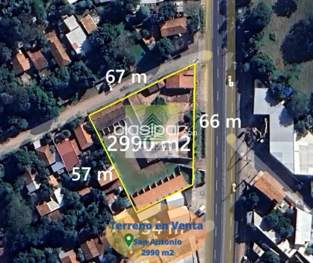 Sobre acceso sur - san antonio - terreno de 2990 m2 en esquina — foto 4