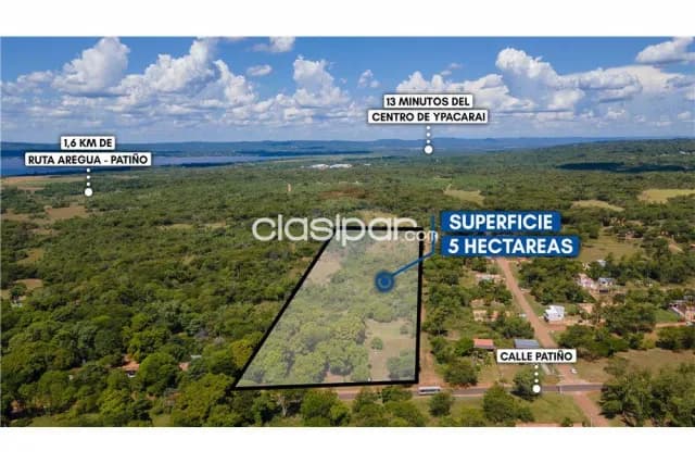 En venta 5 hectáreas sobre ruta patiño itaugua — foto 4