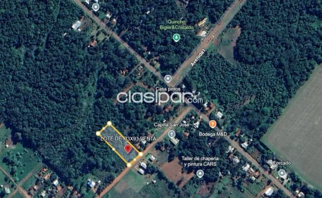 Amplio lote en venta de 3.069 m² en Hohenau-ITAPUA — foto 3