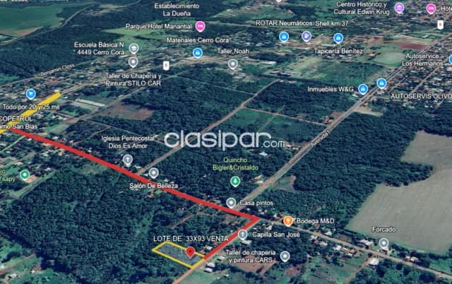 Amplio lote en venta de 3.069 m² en Hohenau-ITAPUA — foto 5