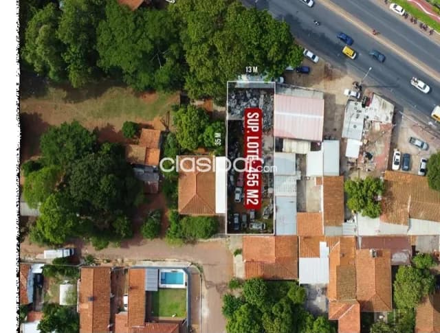 Terreno 457 m2 c/construcción s/acceso sur frente a coca cola Ñemby — foto 4