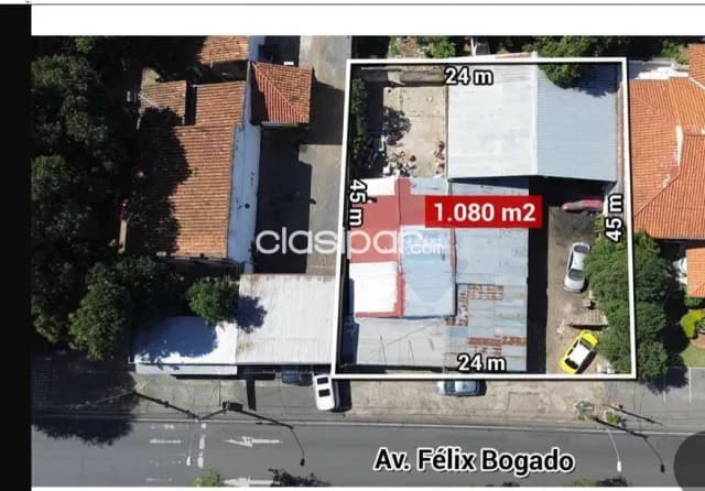 Terreno c/24 mtrs de frente -total 1080 m2 s/avda.felix bogado-bo san vicente — foto 4