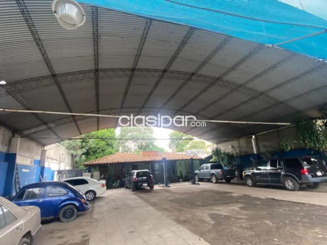Terreno de 1.000 m2., con Tinglado, sobre la Avenida Choferes del Chaco — foto 3