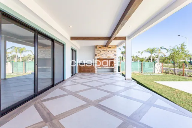 Luque, aeropuerto, en bo privado: Elegante residencia, 3 dormit, escrit, gran jardín, foto 5