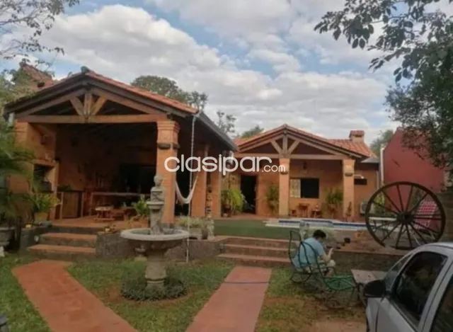 Preciosa casa amoblada y con piscina en la ciudad de Villa Elisa cod 5179 — foto 4