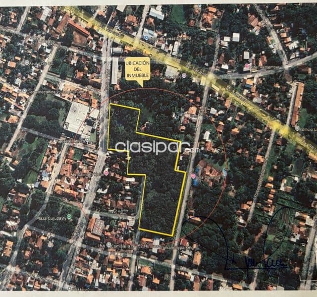 En Venta HERMOSO TERRENO en Barrio Campo Grande de Luque